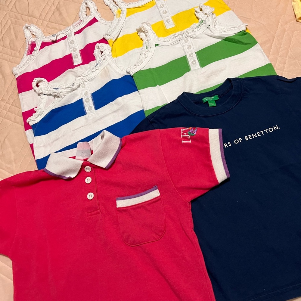 Girls summer tops
